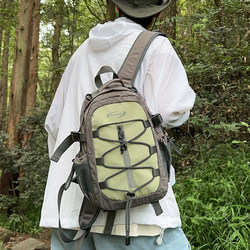 Outdoor Hiking Sports Backpack Mountaineering Bag Boys Lightweight School Bag Female College Student Large Capacity Backpack Computer Bag