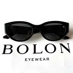 2025 New Bolon Tyrannosaurus Stylish Cat-Eye Acetate Sunglasses for Women, Narrow Sunglasses, Jenny's Same Style Bl3208