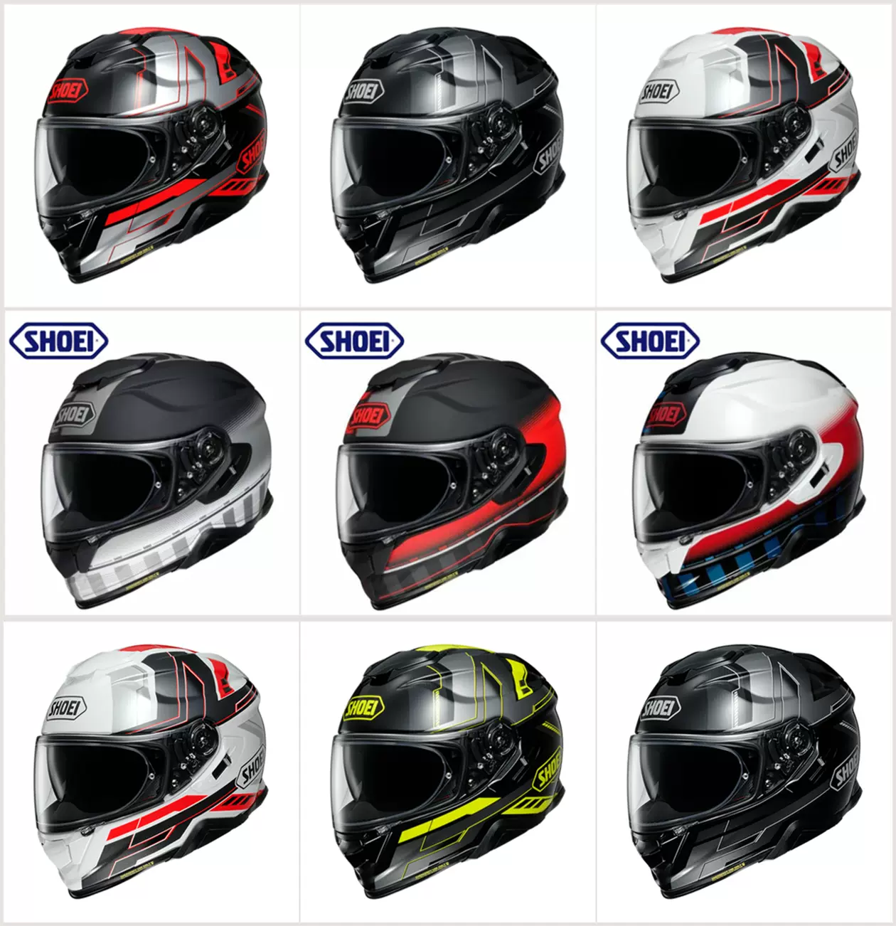 SHOEI GT-AIR 2代双镜片摩托机车安全头盔旅行巡航全盔原厂蓝牙-Taobao