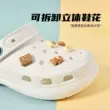 Giày Croc Nữ Mùa Hè Mới Internet Người Nổi Tiếng Đế Dày Y Tá Chống Trơn Trượt Pancake Ngón Chân Nửa Kéo Thường Ngày Cảm Giác Đi Biển Xăng Đan