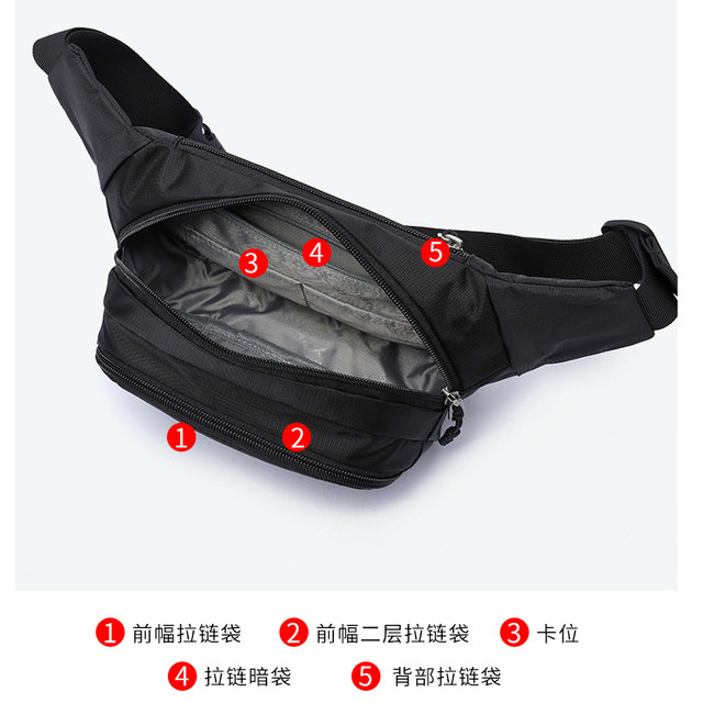 Multi-functional waist bag men and women mobile phone sports waterproof ...