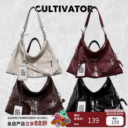 Cultivator Original Niche Retro Casual Versatile Single Shoulder Crossbody Commuter Bag Tote Bag 2025 Spring/Summer New
