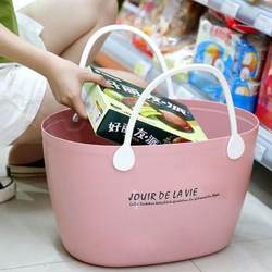 Swimming Storage Basket, Vegetable Basket, New Style Out-And-Out Vegetable Basket, Plastic Camping Style Picnic Basket, Shopping Basket