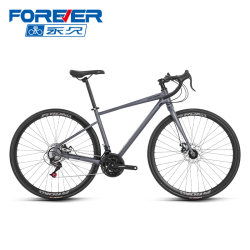 Forever Brand Urban Cycling Road Bike for Men and Women, Adult Curved Handlebar, Wind-Breaking, 21-Speed, Sports Commuting, Lightweight Bicycle