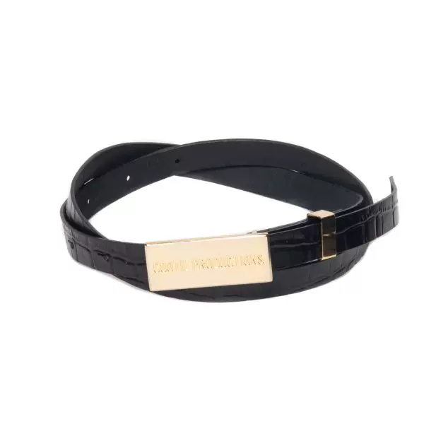 日本代购COOTIE PRODUCTIONS/Leather Buckle Belt 皮带-Taobao