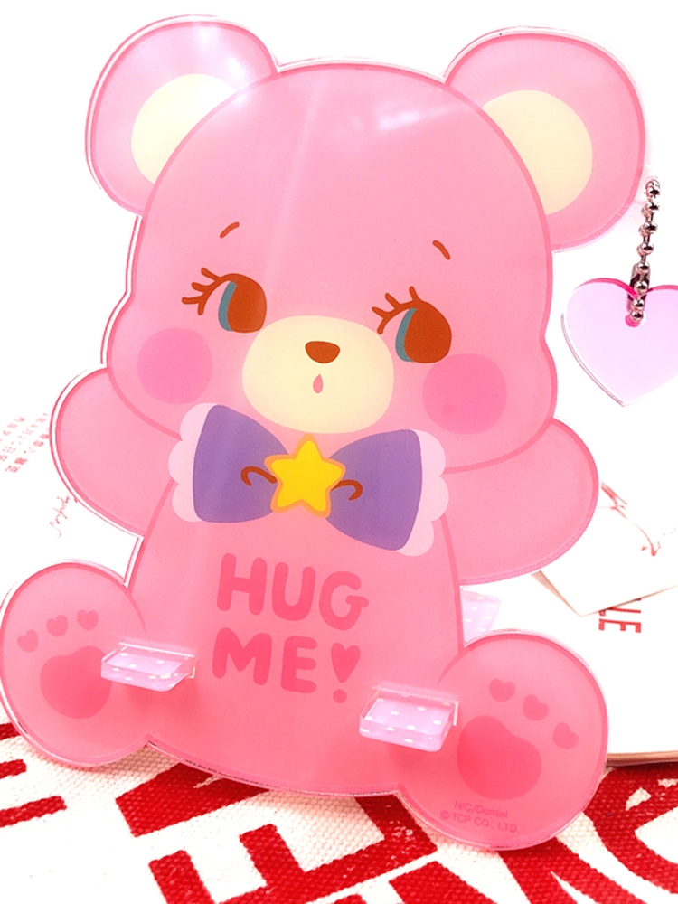 抱我熊 可爱手机支架