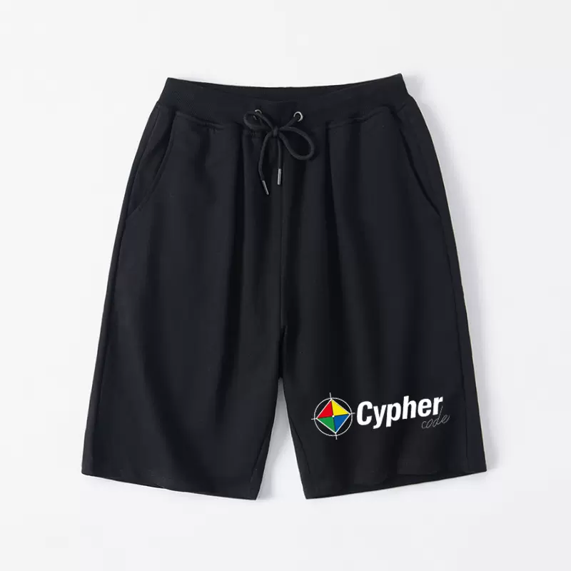 嘻哈taisuke日本Cypher code街舞bboy衣服短裤休闲五分休闲裤子夏