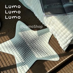 Lumo Original Pixel Dot Star Niche Personality Versatile Carpet Floor Mat Bedside Rug Faux Cashmere Plush ins