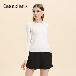 Kashablanka Spring Kessing Sweatey Female Korean Pure Colle Needle Knitkin Jacket Universal C15104005
