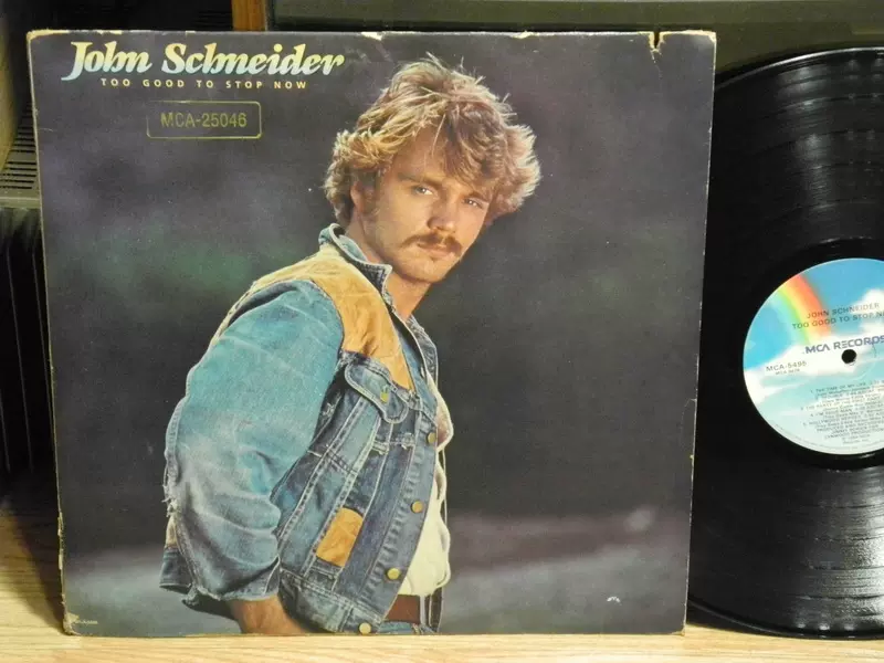 JOHN SCHNEIDER《TOO GOOD TO STOP NOW》1984 LP黑胶-Taobao