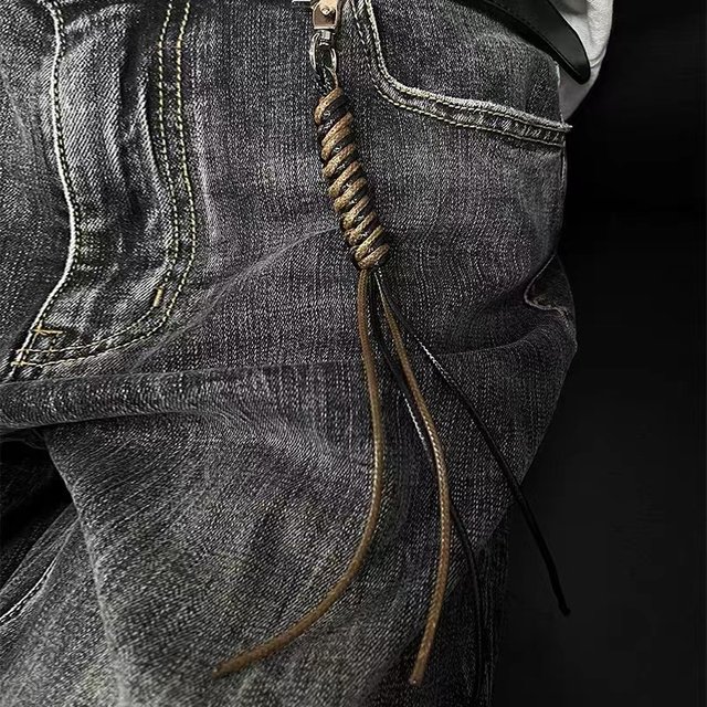 CGYYDS second anniversary hand-woven wax rope pendant trouser rope ...