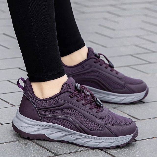 Zhang Kaili elderly shoes women's autumn new anti-slip soft-soled mother's shoes for middle-aged and elderly people comfortable walking breathable casual shoes