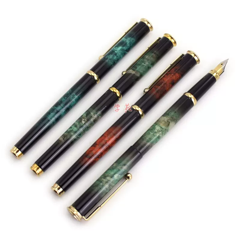 90年代全新库存上海产英雄58铱金笔细尖经典学生钢笔