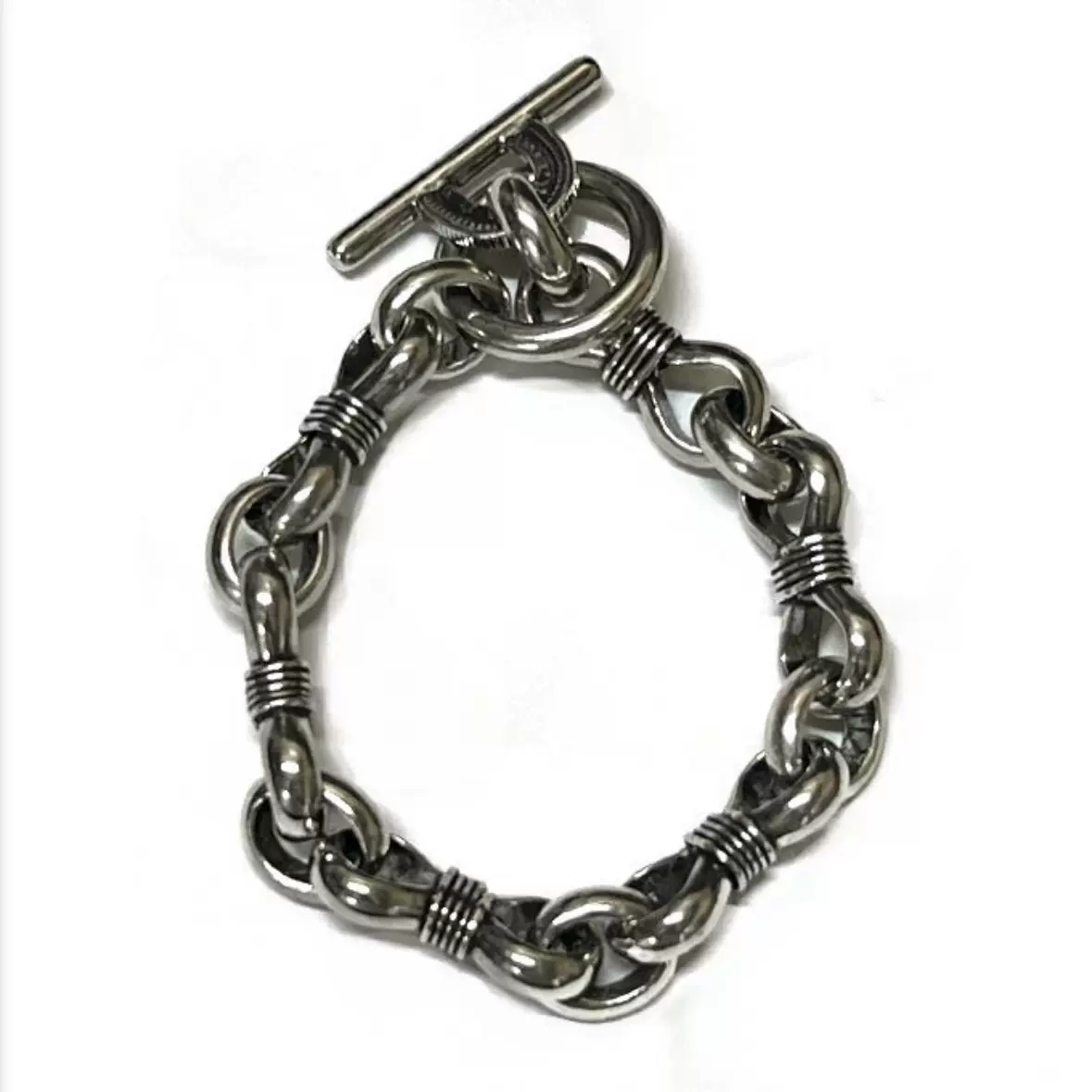 代购LARRY SMITH 全新LUCK CHAIN BRACELET M手链饰品-Taobao