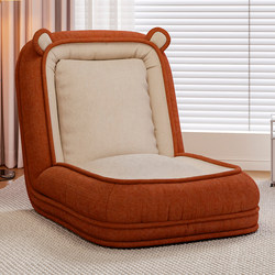 Single-Person Human Dog Bed Lazy Sofa, Can Lie down and Sleep, Balcony Bedroom Tatami Leisure Recliner Folding Sofa Bed