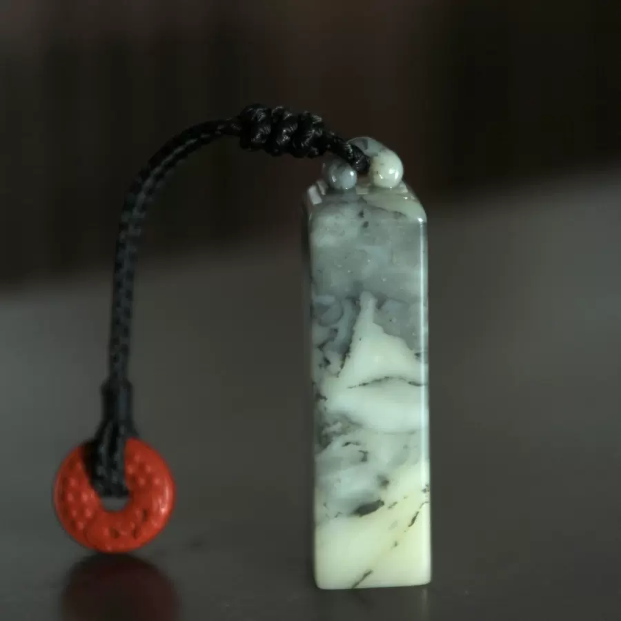 紫清山房寿山石专研印章文房雅玩如意钮章福建寿山石FZNZ254