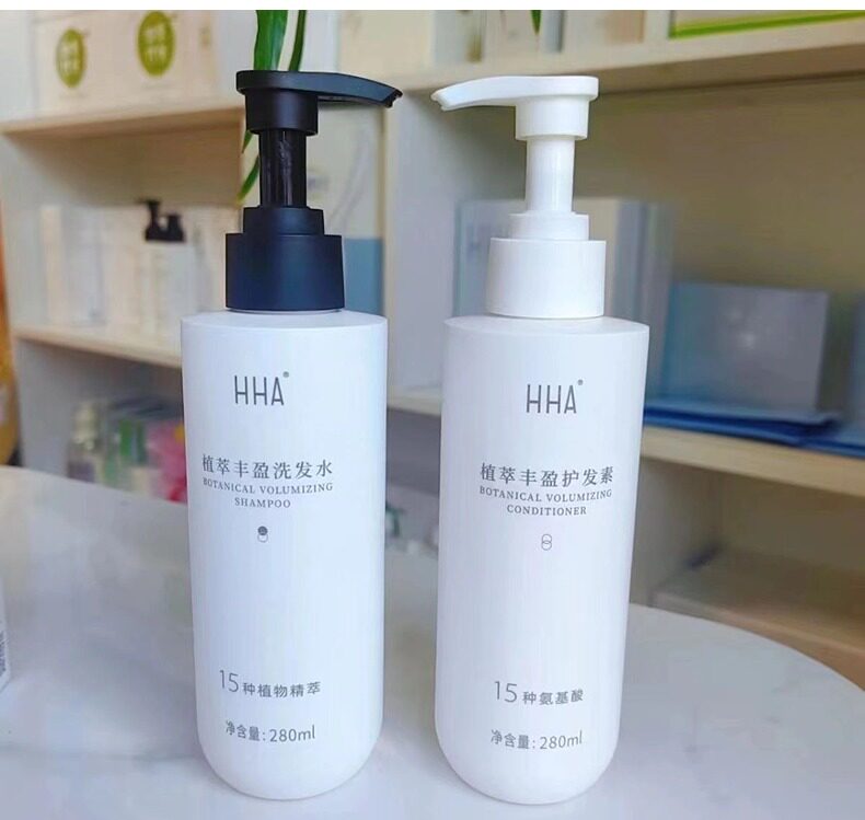 Hha Plant Extract Volumizing Shampoo - Plump & Fluffy Hair Care Set