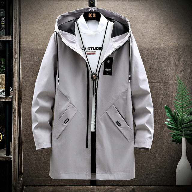 Men's coat autumn and winter 2024 new Korean style trendy slim and ...