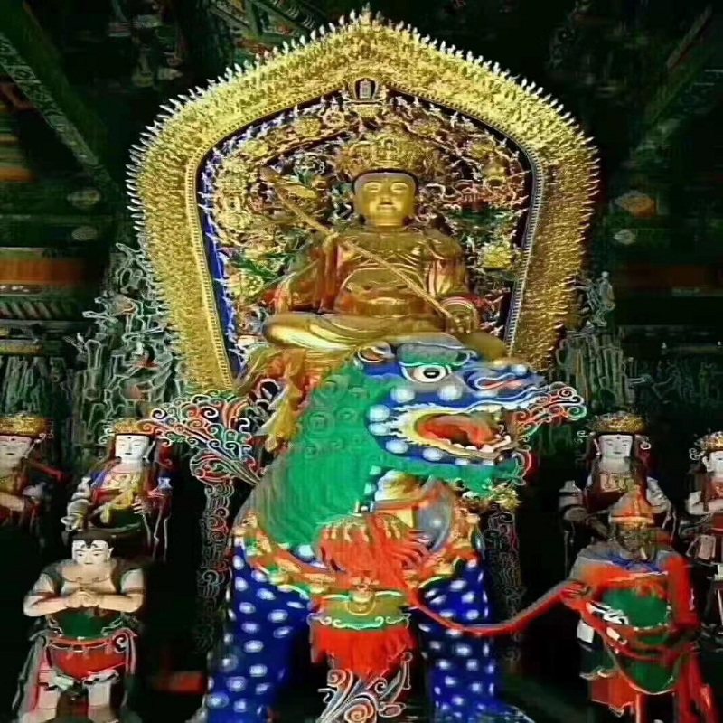 五台山祈福2日 (祈愿文殊许愿五爷+远离世俗回归初心)