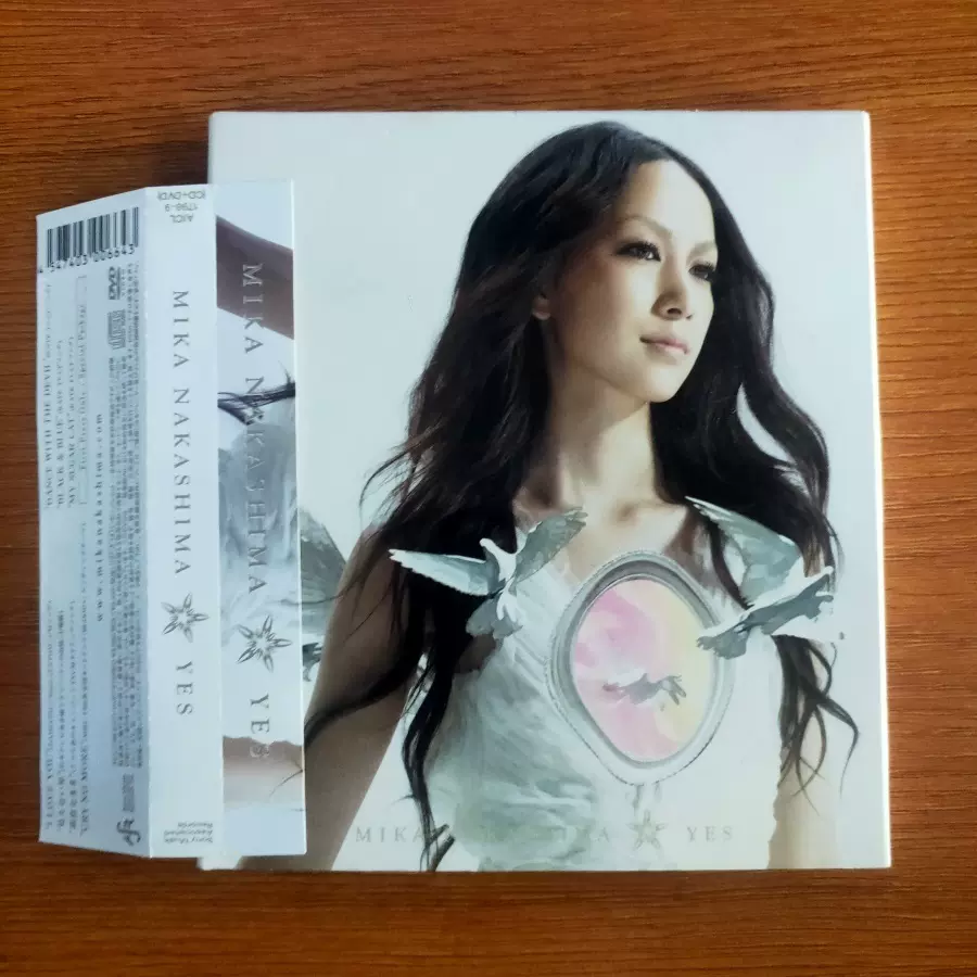 中岛美嘉MIKA NAKASHIMA YES 拆封CD+DVD-Taobao