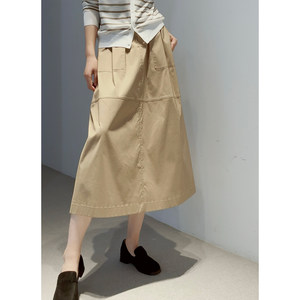 
Urban age-reducing style ~ 26SS [same style and same material/cotton poplin/fine and soft stretch] skirt