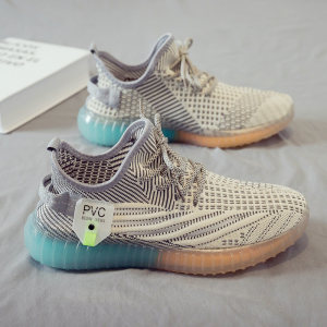 2025 summer new sports canvas trendy shoes breathable mesh mesh shoes trendy coconut men's shoes versatile casual board shoes
