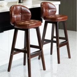 Bar Stool Modern Minimalist High Stool Bar Counter Chair Solid Wood High Stool Home Bar Chair Front Desk Bar Stool