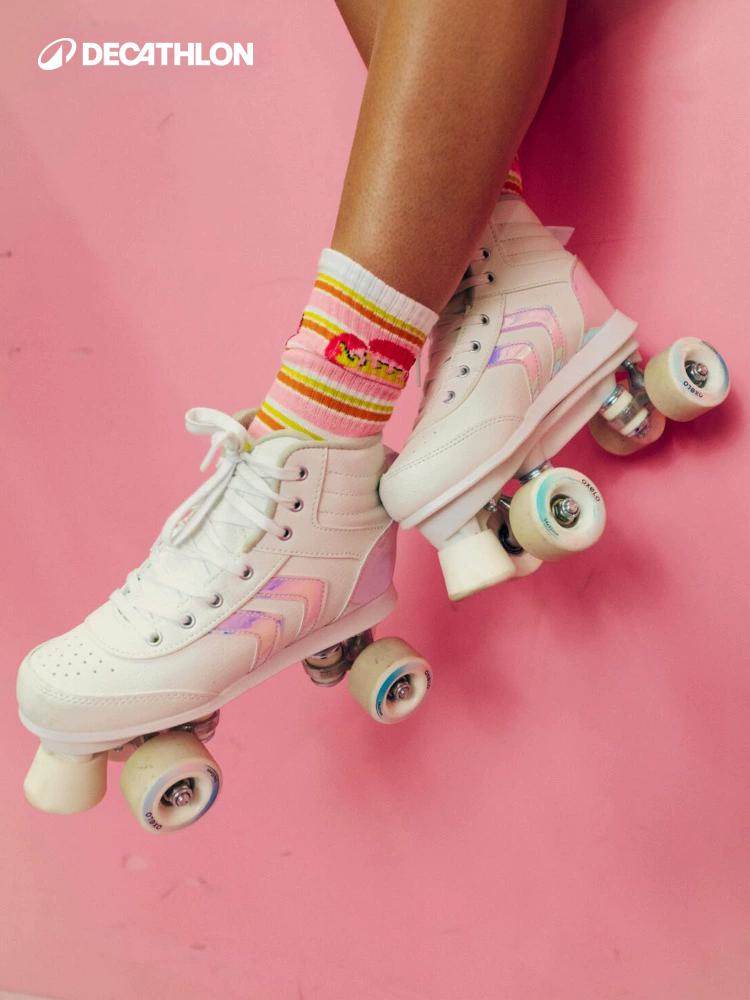 Patins à Roues Double Rangée Decathlon Femme et Enfant
