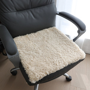 
Curly sofa cushion chair cushion square cushion student chair cushion dining chair cushion stool cushion wool cushion short hair cushion blanket