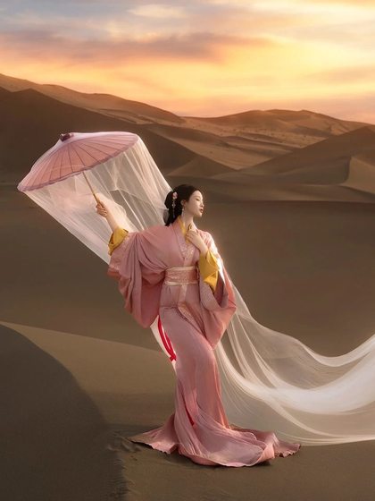 
Pink New Style Zhijin Warring States Strait Large Volume Ancient Costume Mashan Chu Tomb Restoration Suit Hanfu Fairy Life Daily
