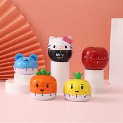 Cartoon Timer Student Self-Discipline Time Manager Kitchen Countdown Timer Mechanical Alarm Clock Gadget Baking Reminder