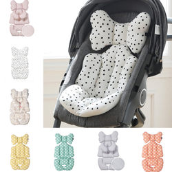 2023 new ins Korean style baby stroller seat cushion baby dining chair cotton pad safety seat thickened cushion