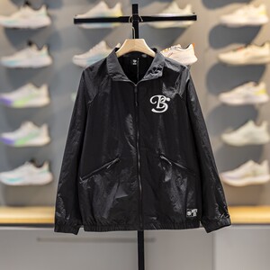 
Li Ning BADFIVE sports windbreaker men's 2026 summer loose quick-drying stand-up collar jacket AFDW449