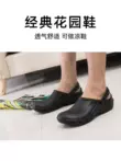 Giày đầu bếp Wako slipper, giày chống trượt, giày công sở chuyên nghiệp bếp mùa hè cho nam, giày cao su chống nước, chống dầu, thoáng khí cho căng tin 