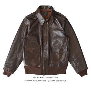 Dipping sauce A2 Maspi re -engraved Eastman oil wax horses leather jacket air force jacket male casual jacket jacket
