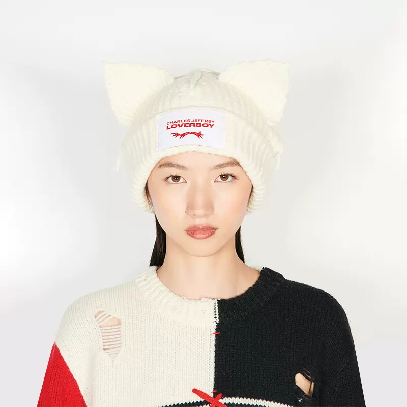 Charles Jeffrey Loverboy ウサ耳ニット帽 JbiS3-m44446920714 | citylawyermag.com