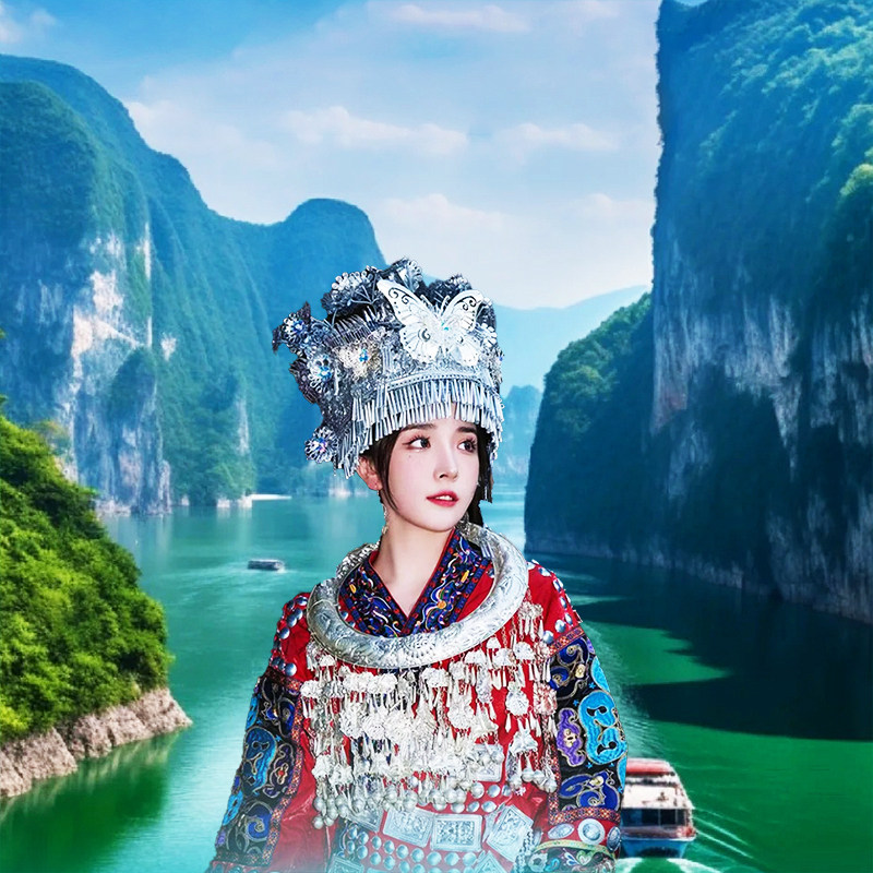 【含机票】湖北旅游宜昌恩施三峡大坝清江峡谷女儿城6天5晚跟团游