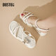 Dadong women's shoes summer 2025 new hot flat casual shoes beach shoes thick sole Roman sandals for women X3621