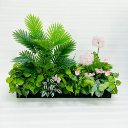 Simulated Landscaping Green Plants, Tropical Plant Partitions, Flower Troughs, Potted Plants, Artificial Flower Combinations, Window Display, Indoor Viewing Flower Boxes, Decoration