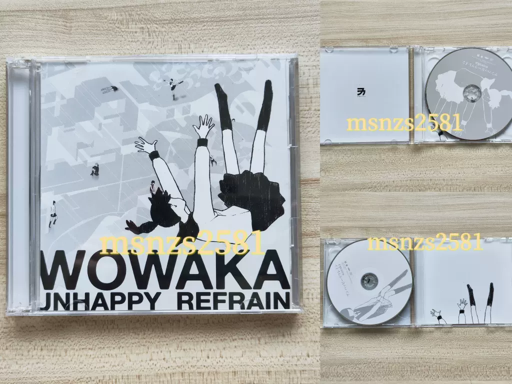 初回限定wowaka 初音未來原聲音樂CD 動漫周邊歌曲集收藏-Taobao