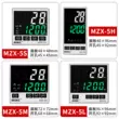 Bộ điều khiển nhiệt độ màn hình hiển thị kỹ thuật số thông minh Bộ điều khiển nhiệt độ PID dòng MZX 220V đồng hồ đo nhiệt độ có độ chính xác cao loại K PT100