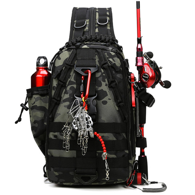 Single-shoulder dual-use multi-functional tactical backpack Luya quick ...