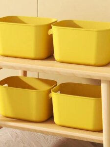 
Desktop debris storage box Desktop toys and snacks Household plastic finishing frame storage box Rectangular storage box