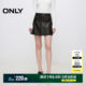 ONLY winter fashionable design sense solid color pocket A-line short skirt skirt women 12436S002
