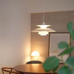 Danish Ph5 Restaurant Ufo Pendant Light Nordic Designer Bedside Dining Room Bar Island Modern Minimalist Lighting Fixtures