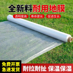 Insulating and Moisturizing White Mulch Film, Greenhouse Plastic Film, White Mulch Film, Vegetable Seeds for Winter, Black Agricultural Engineering Film