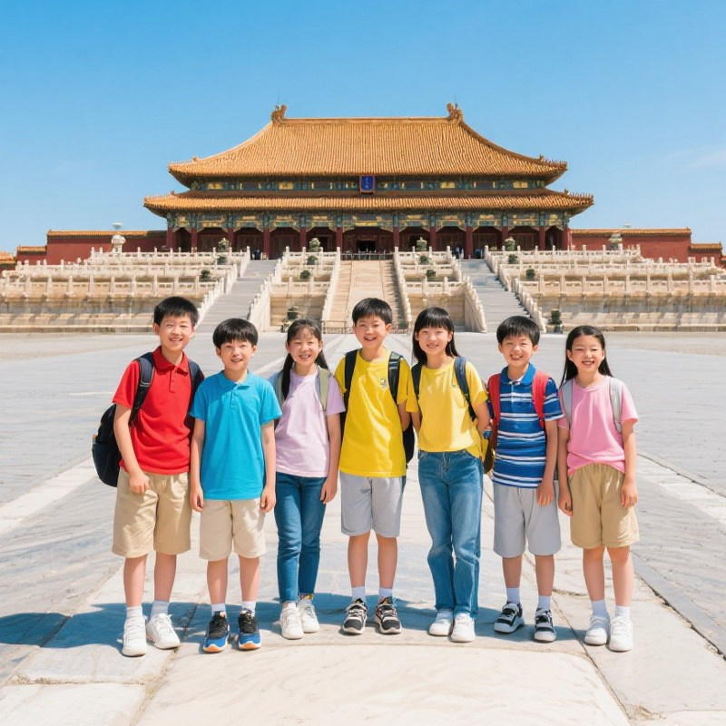 北京故宫儿童单飞研学深度讲解 资深导游讲解 半日游
