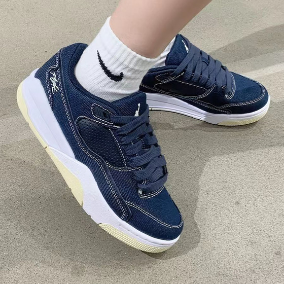 
Nike/Nike Jordan Flight Court Women's Comfortable Cushioning Low Top Basketball Shoes IH4489-451