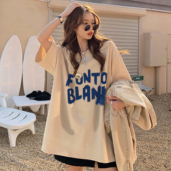 Plus-Size Retro Tops for Women, Loose and Versatile, 2025 Summer New Style T-Shirts, Large Size Oversize Short-Sleeve T-Shirts ins