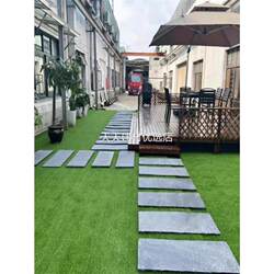 Outdoor Non-Slip Paving Stepping Stones, Natural Bluestone Slabs, Garden Stepping Stones, Courtyard Floor Tiles, Garden Lawn Stepping Pads
